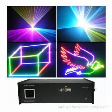 5W Full Color RGB Animation Disco DJ Laser Light with DJ Equipment